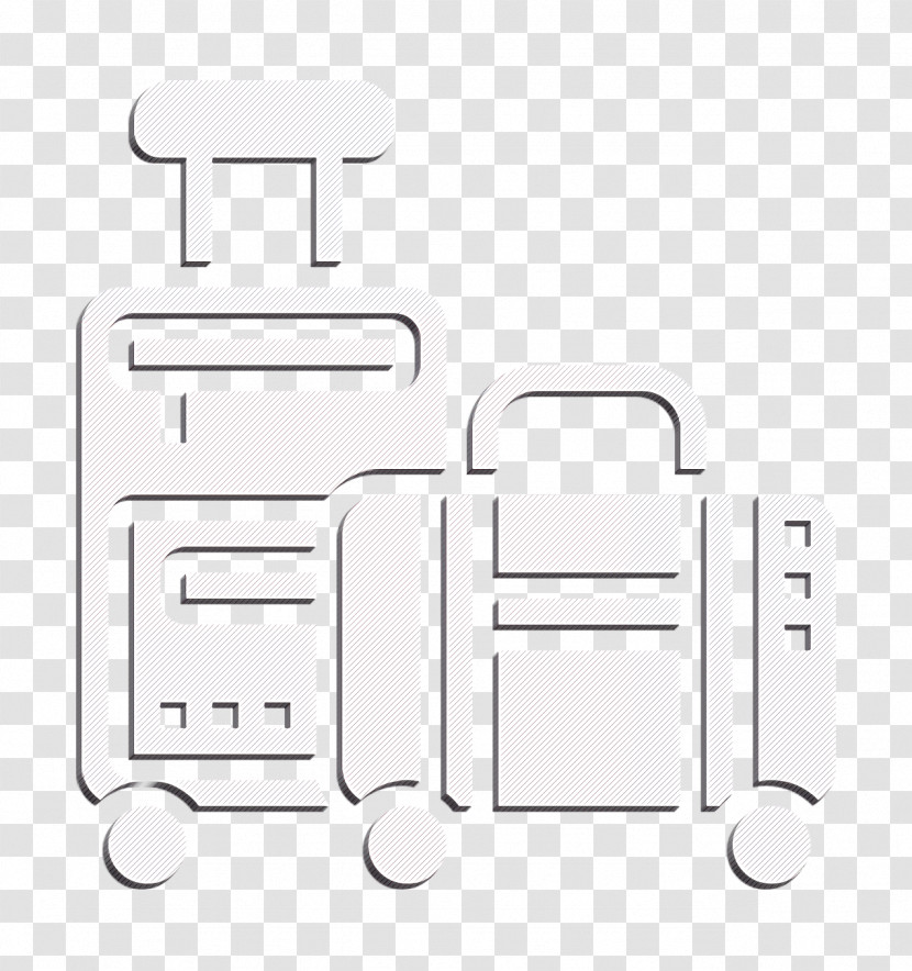 Hotel Services Icon Travel Icon Luggage Icon Transparent PNG