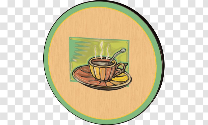 Coffee Cup Douchegordijn - Table Cafe Transparent PNG