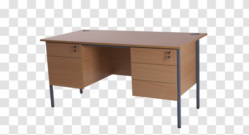 Computer Desk Table Furniture Office - Viking Direct Transparent PNG