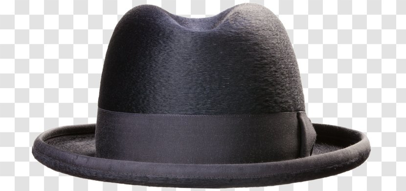 Fedora Homburg Optimo Hats Felt - Grey - Hat Transparent PNG