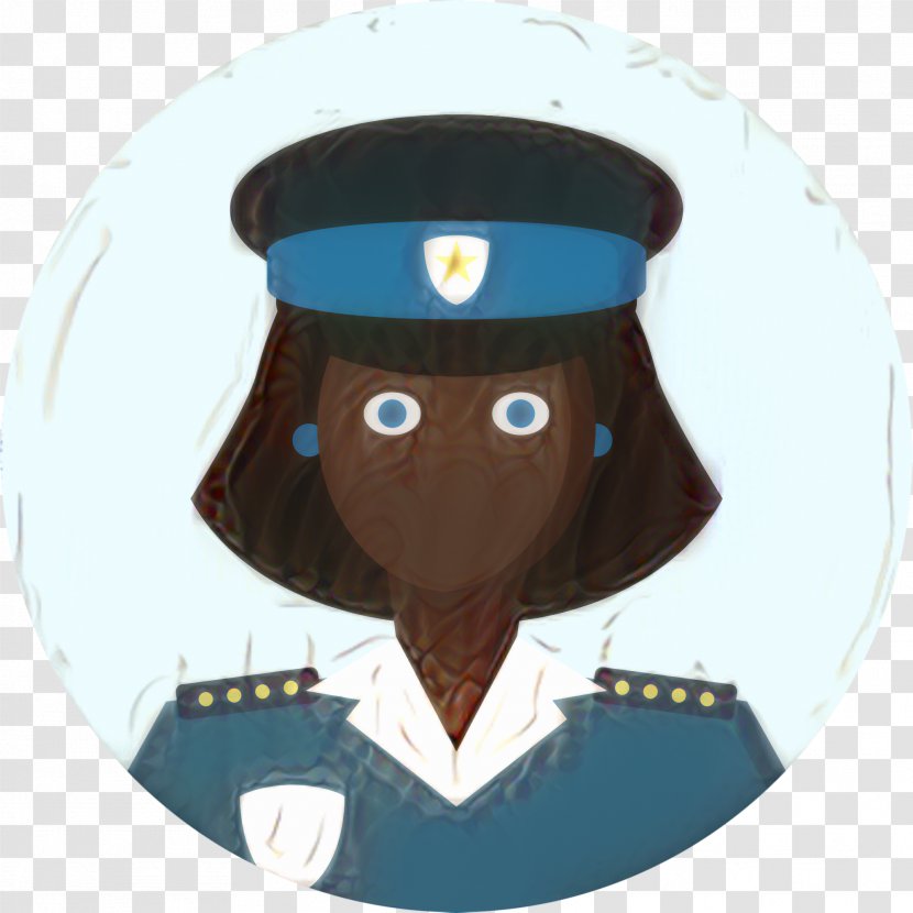 Police Cartoon - Avatar - Tableware Plate Transparent PNG