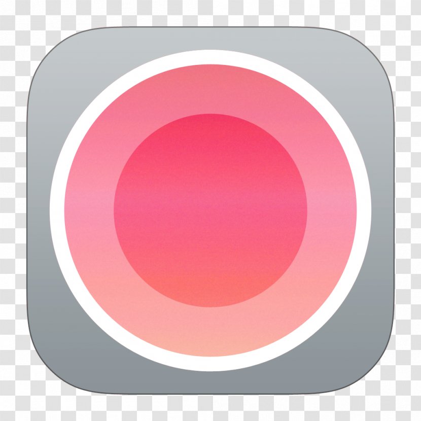 Pink Circle Font - Ios 7 - Drop Stuff Transparent PNG