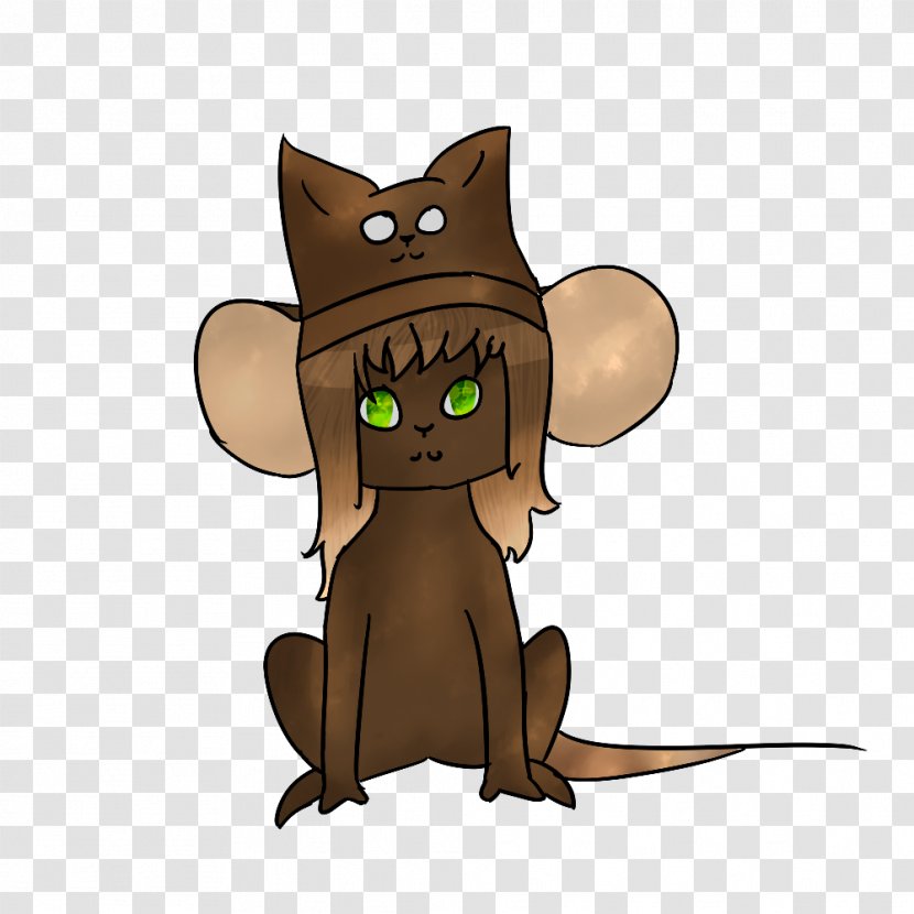 Cat Rodent Cartoon Character - Fictional Transparent PNG