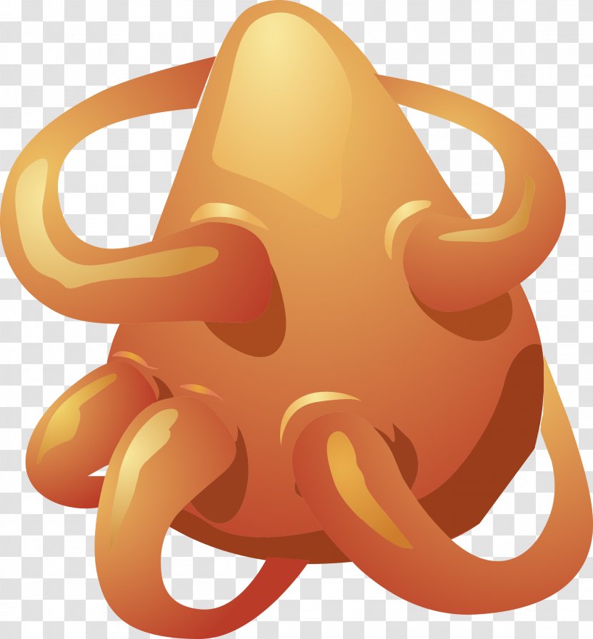 Clip Art - Nose - Cephalopod Transparent PNG