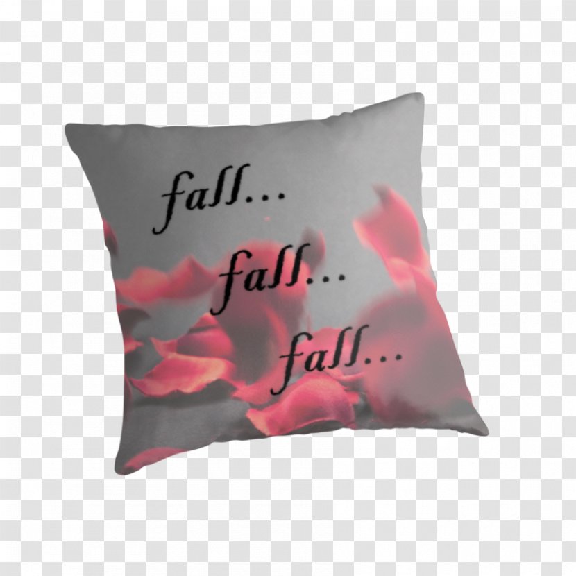 Throw Pillows Cushion - Textile - Falling Petal Transparent PNG