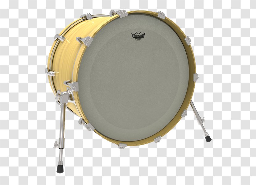 Remo Drumhead Bass Drums FiberSkyn - Silhouette Transparent PNG