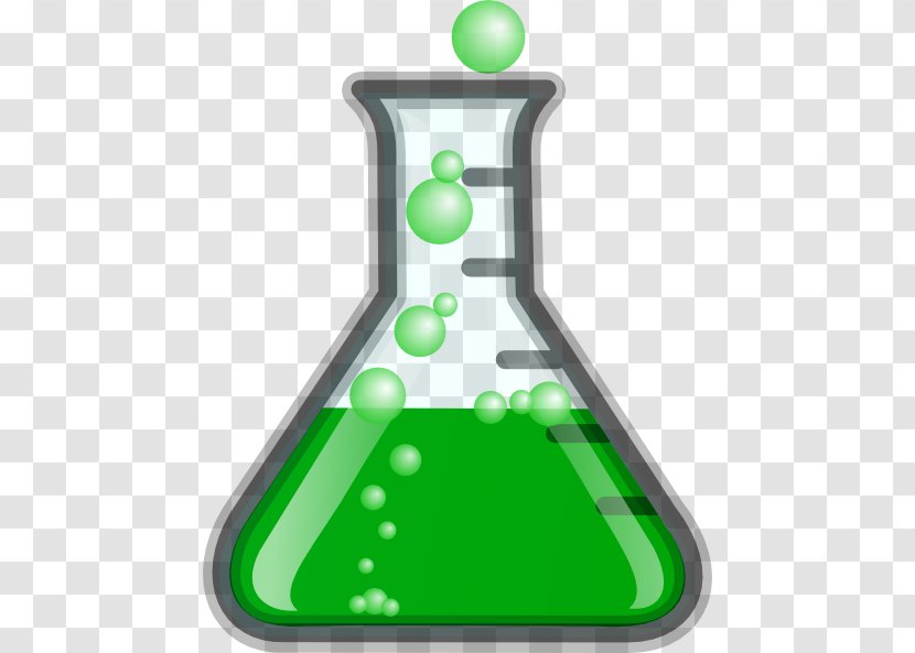 Laboratory Flasks Beaker Erlenmeyer Flask Chemistry - Bubbling Transparent PNG