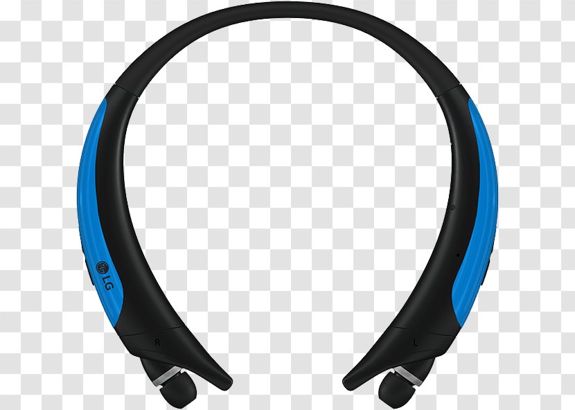 Headphones LG Electronics Microphone Mobile Phones Bluetooth - Audio - Blue Tone Transparent PNG