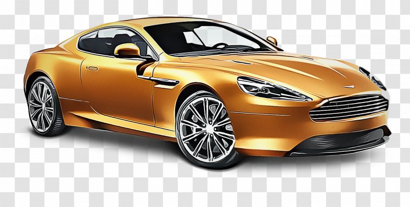 Land Vehicle Car Sports Automotive Design - Aston Martin Vanquish - Model Transparent PNG