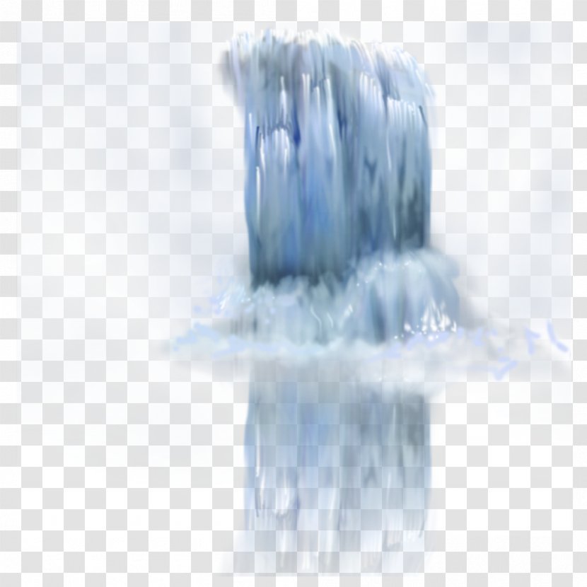 Waterfall Drawing - Iceberg Water Feature Transparent PNG