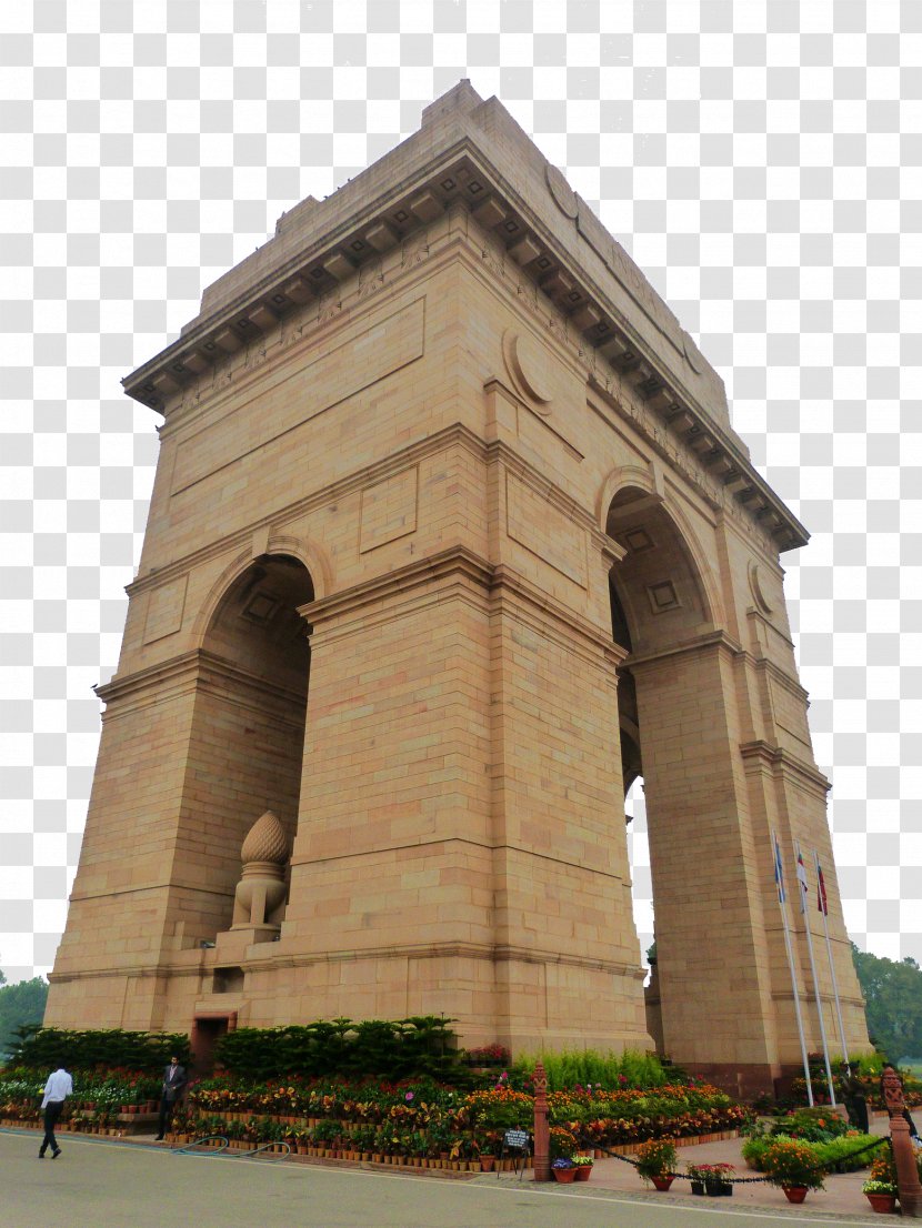 India Gate Gateway Of Tourism Tourist Attraction - Mausoleum Transparent PNG
