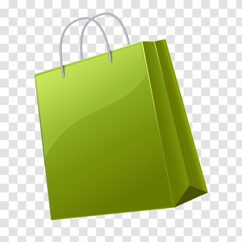 Reusable Shopping Bag Handbag - Grass - Green Handheld Transparent PNG