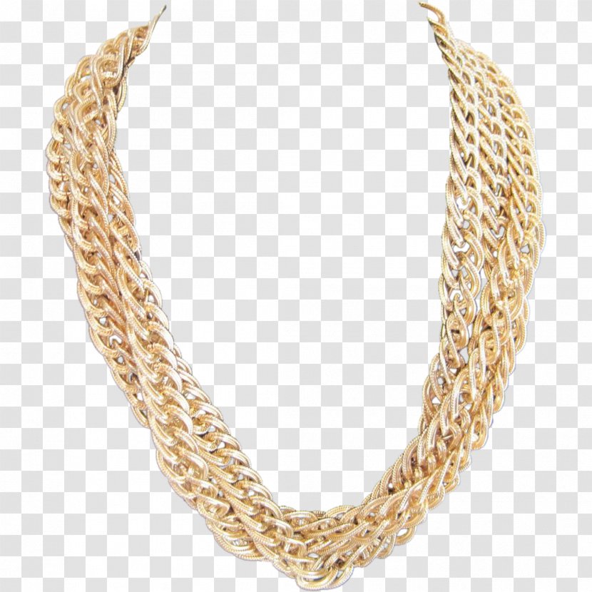 Gold Necklace Jewellery Chain - Brilliant Transparent PNG
