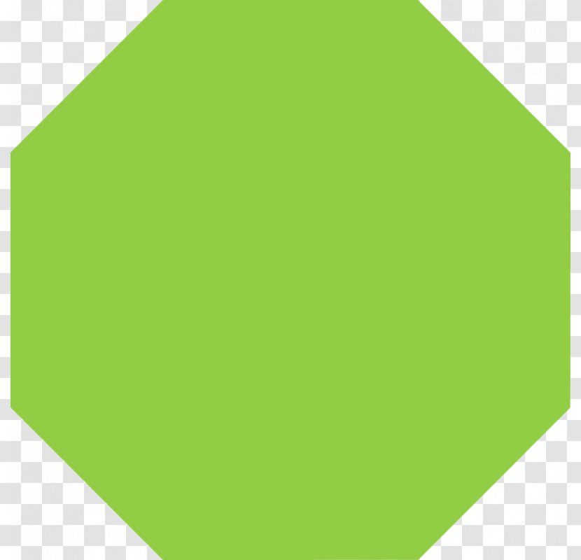 Yoga Mat Green Material Area - Octagon Shape Cliparts Transparent PNG