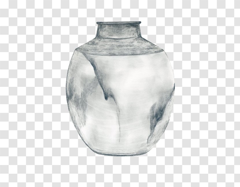 Vase Of Flowers Drawing Pencil Transparent PNG