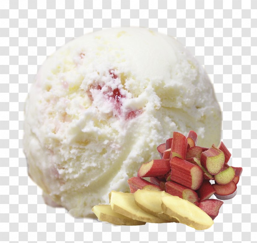 Ice Cream Frozen Yogurt Sorbet Custard - Ginger Cinnamon Orange Transparent PNG