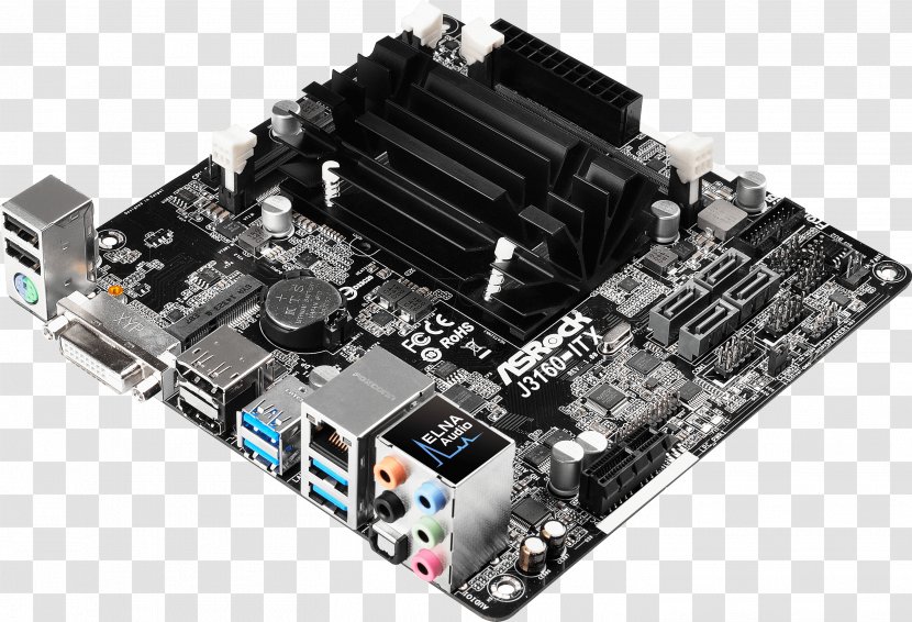 Intel Mini-ITX Motherboard DIMM ASRock - Central Processing Unit - Processor Transparent PNG