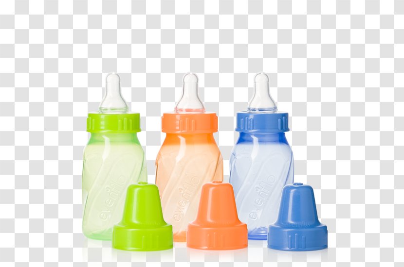 Glass Bottle Plastic Baby Bottles - Water - Feeding Transparent PNG