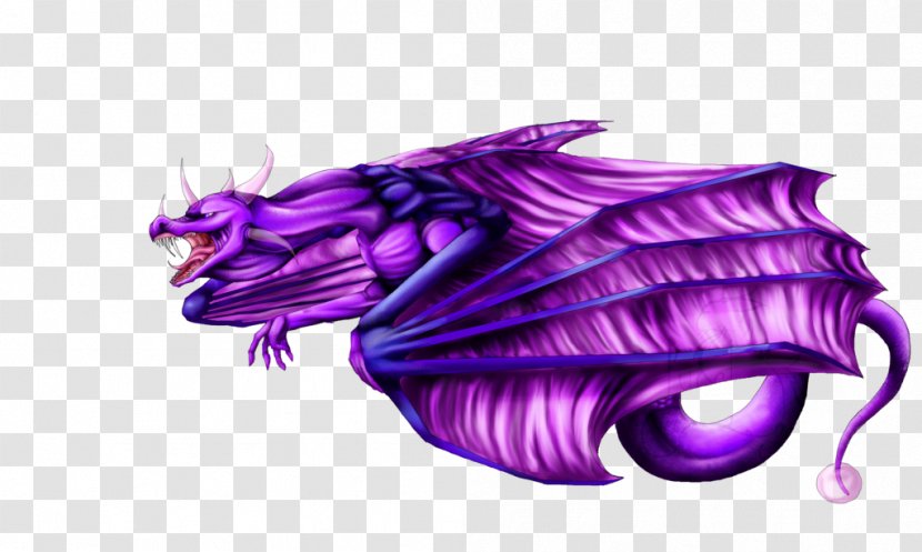 Dragon Organism - Purple Transparent PNG