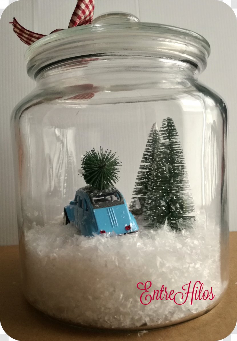 Mason Jar Christmas Ornament Transparent PNG