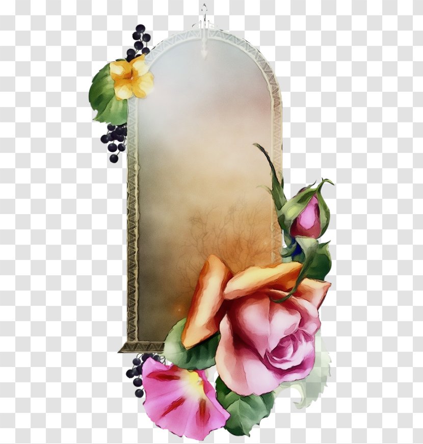 Watercolor Background Frame - Graduation Ceremony - Rose Family Picture Transparent PNG