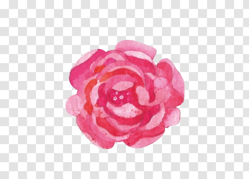 Watercolor Painting Paper Clip Art - Rose Order - Flowers Transparent PNG