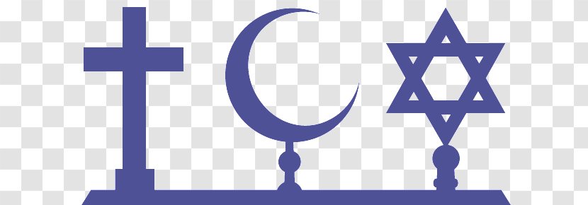 Freedom Of Religion Belief Abrahamic Religions Thought - Blue - Logo Transparent PNG