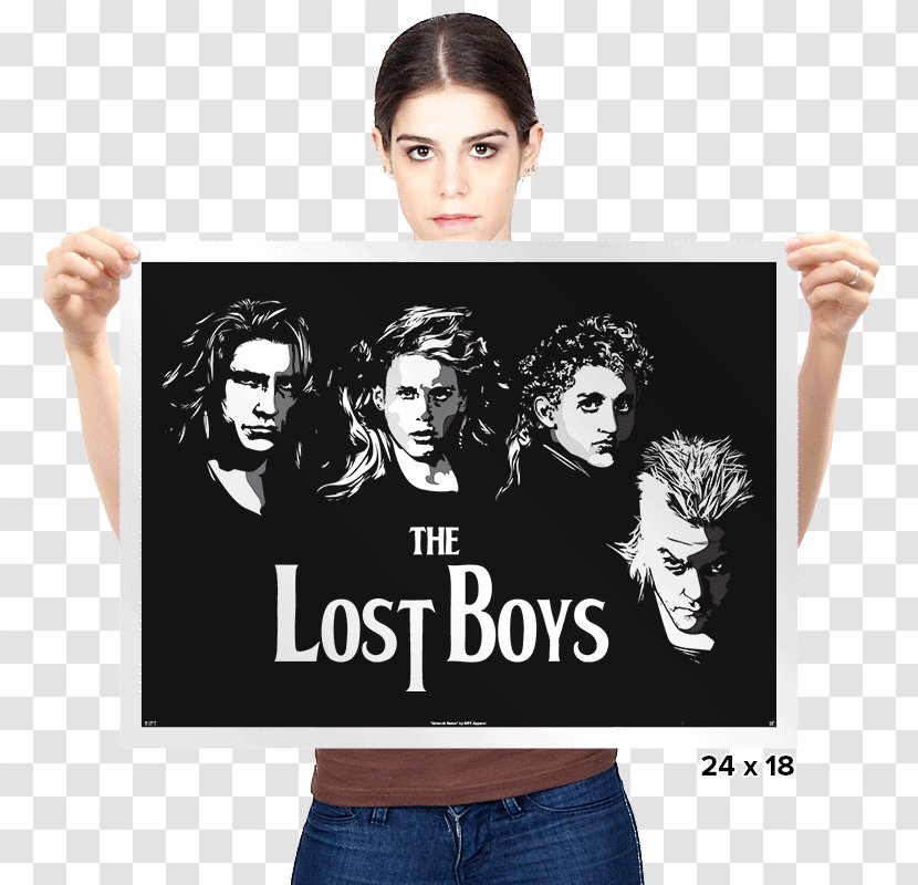 T-shirt The Lost Boys Horror Film Vampire - Thumb Transparent PNG