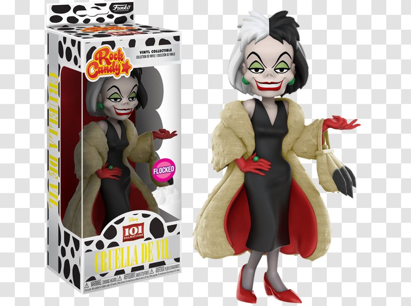 Cruella De Vil Rock Candy The 101 Dalmatians Musical Maleficent Funko - Walt Disney Company Transparent PNG