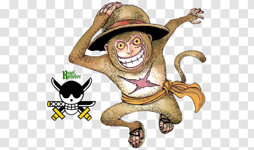 Monkey D. Luffy Edward Newgate Ape Roronoa Zoro One Piece - Straw Hat Pirates - Apes And Monkeys Transparent PNG