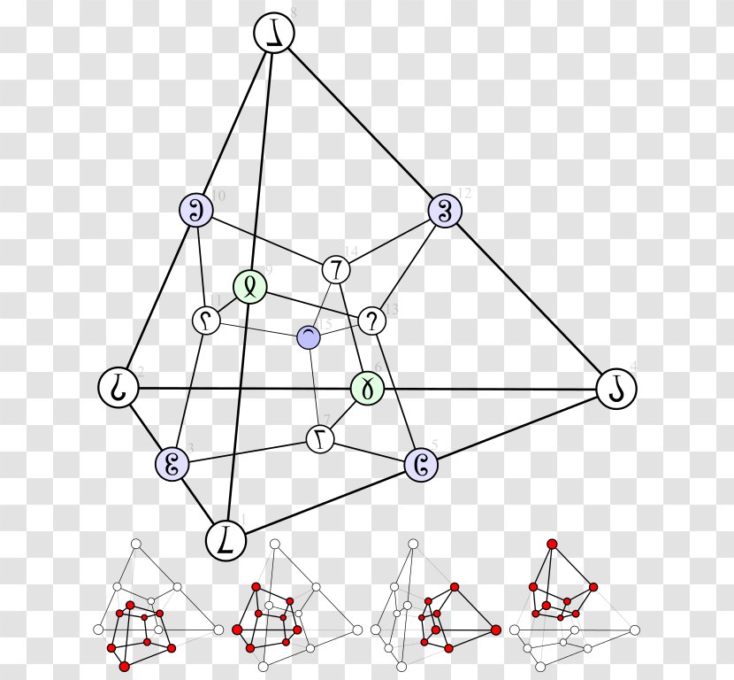 Tesseract Tetrahedron Hypercube Vertex - Cube Transparent PNG