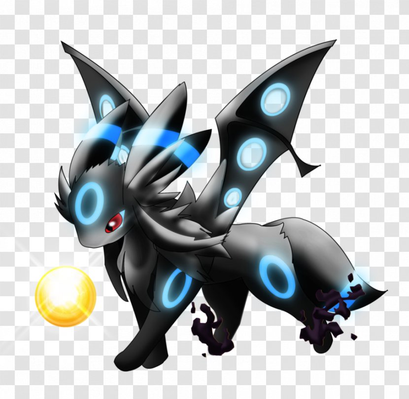 Umbreon Eevee Pokémon Colosseum Espeon - Pokedex - Cat Bug Wings Transparent PNG