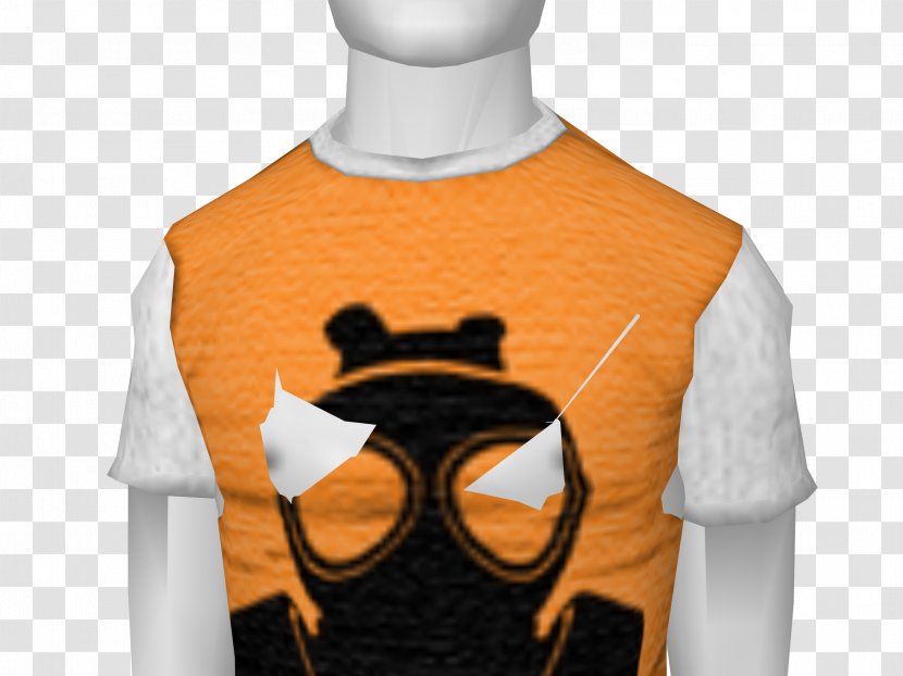 T-shirt Shoulder Pig Brand - Sleeve - Gas Mask Transparent PNG