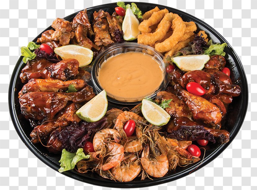 Platter Seafood Mixed Grill Caucasian Cuisine - Recipe Transparent PNG