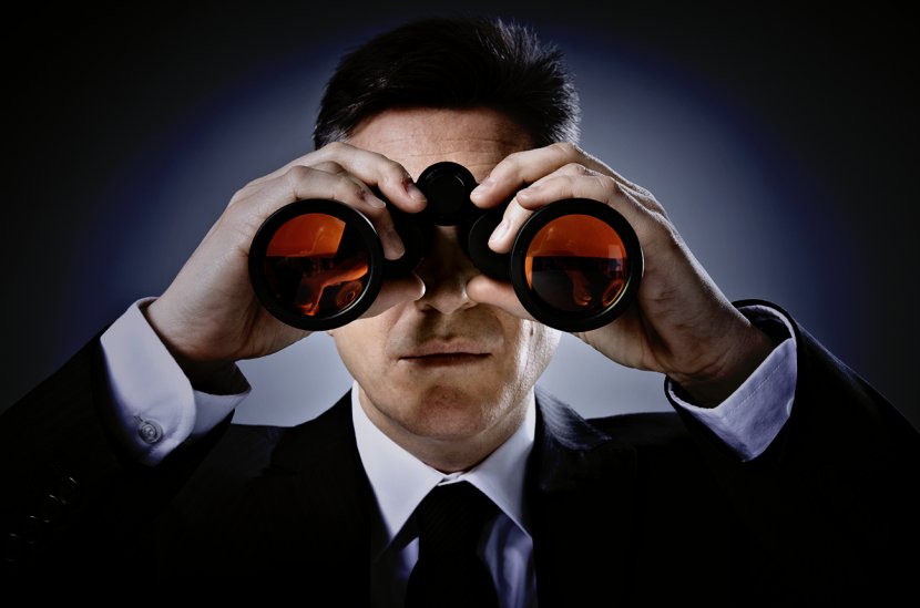 Investment Management Business Marketing Office - Binocular Transparent PNG