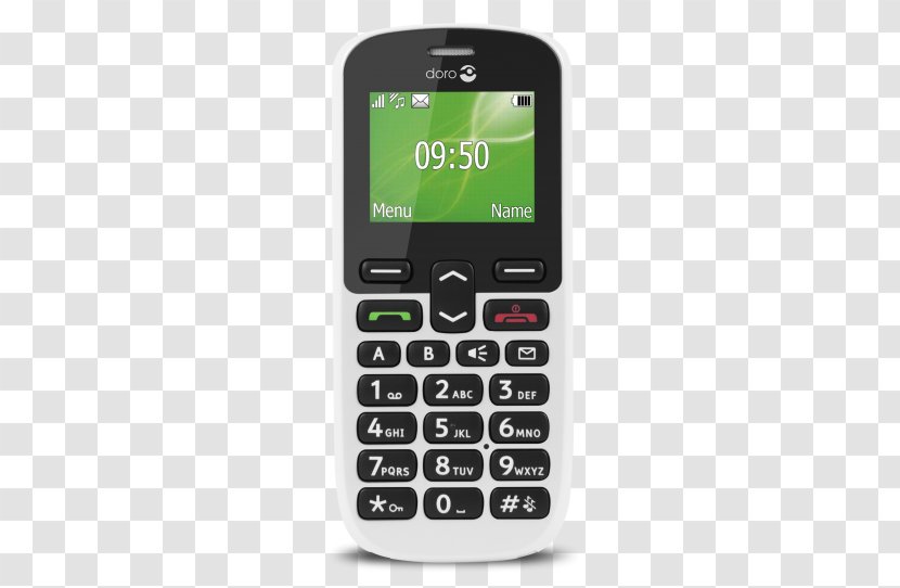 Doro PhoneEasy 612 Telephone 610 5030 - Feature Phone Transparent PNG