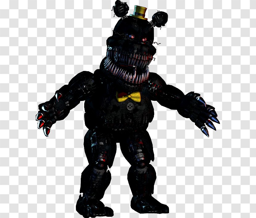 Five Nights At Freddy's 4 Freddy's: Sister Location 2 Ultimate Custom Night - Action Figure - Nightmare Foxy Transparent PNG