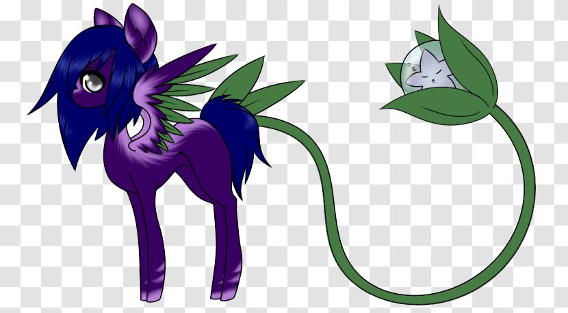 Horse Cat Flowering Plant Clip Art - Mythical Creature - TAKE CARE Transparent PNG