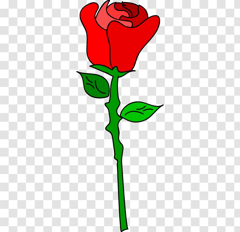 Cartoon Drawing Rose Clip Art - Floral Design - Pictures Transparent PNG