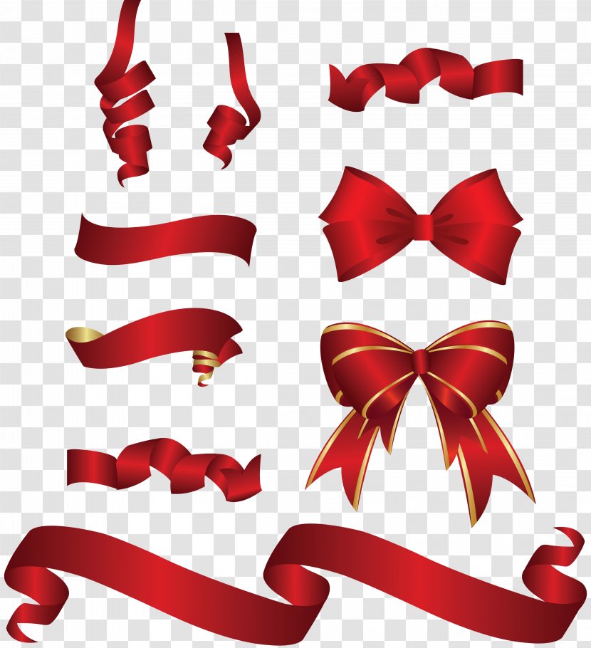 Clip Art - Ribbon - Bowknot Transparent PNG