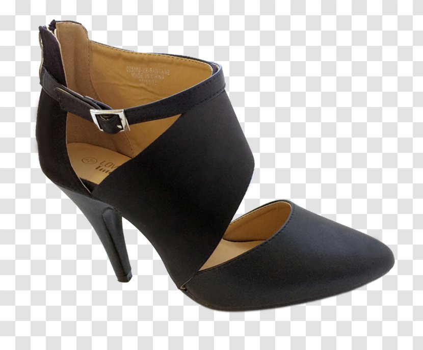 High-heeled Shoe Strap Buckle - Black - High-definition Material Transparent PNG