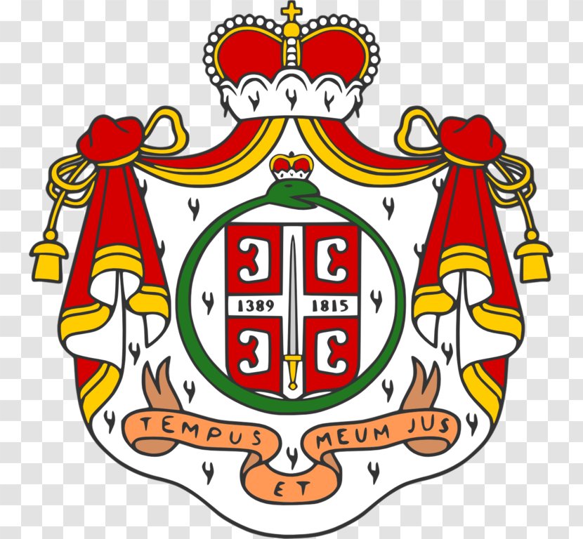 Principality Of Serbia Obrenović Dynasty Kingdom Coat Arms - Area - King Transparent PNG