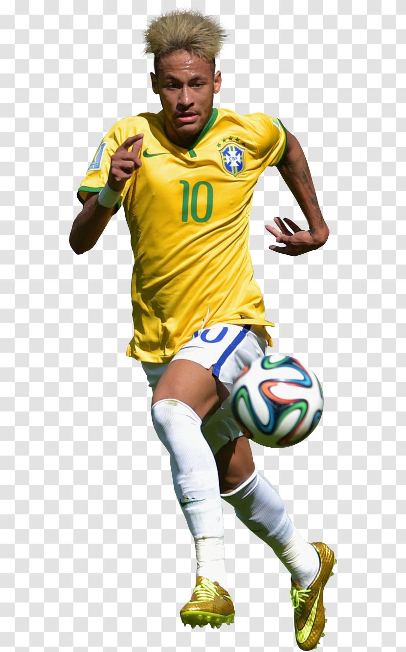 Football Player Team Sport - Jersey - Neymar Transparent PNG