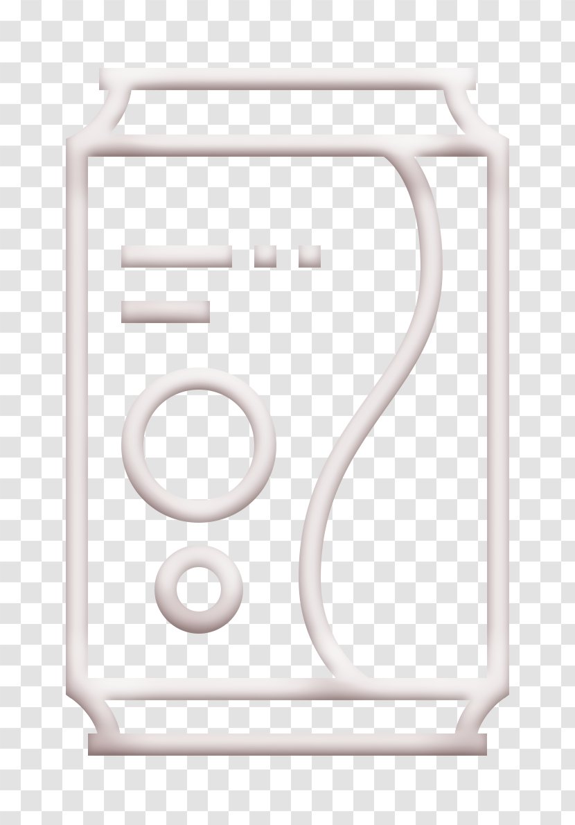 Beverage Icon Can Drink - Number - Blackandwhite Transparent PNG