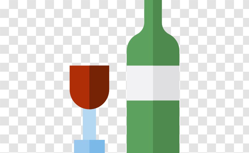 Glass Bottle Wine Alcoholic Drink Transparent PNG