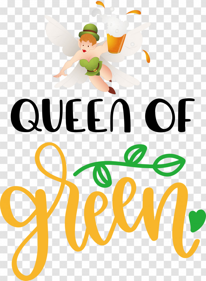 Queen Of Green St Patricks Day Saint Patrick Transparent PNG