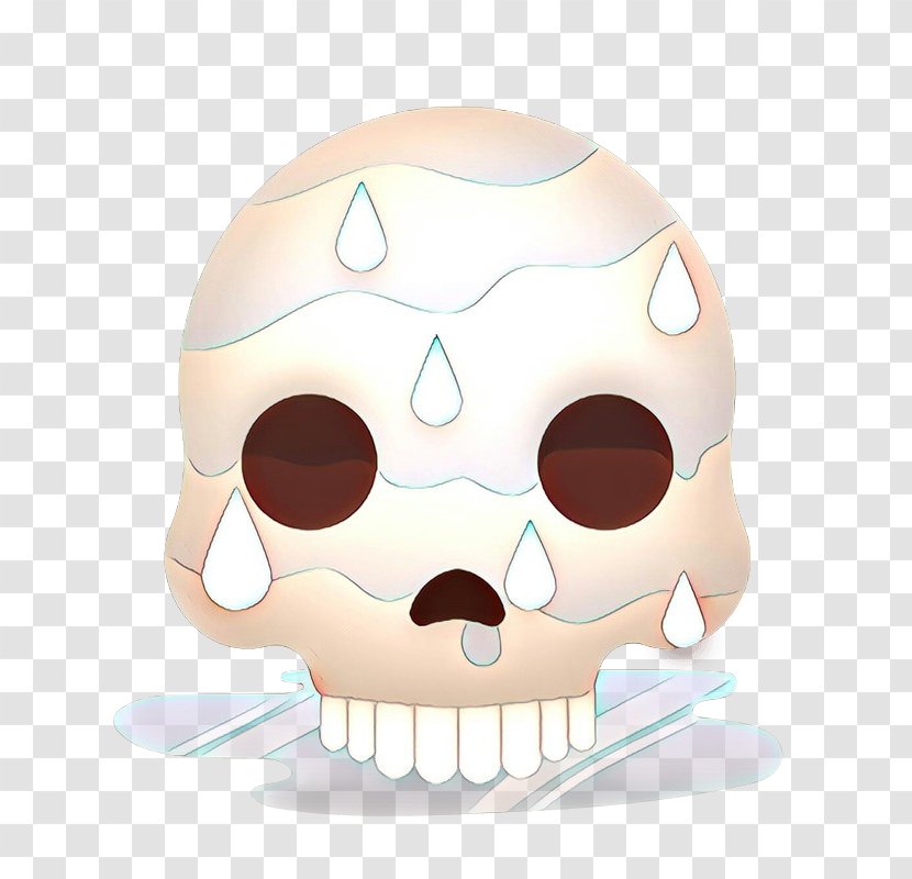 Skull Cartoon - Helmet - Smile Transparent PNG