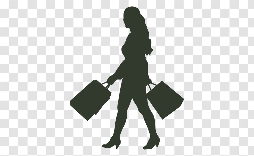 Silhouette Vexel Shopping - Bags Trolleys Transparent PNG