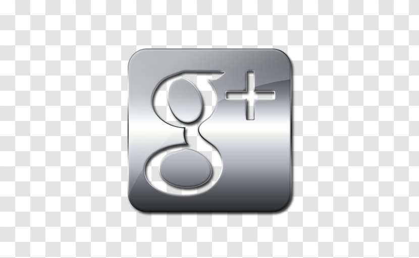 Google+ Social Media Google Logo Gold Plating - Silver Transparent PNG