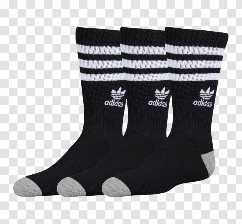 Adidas Originals Roller 3-Pack Crew Socks Boys Sports Shoes - Sock - School Backpacks For Girls Transparent PNG